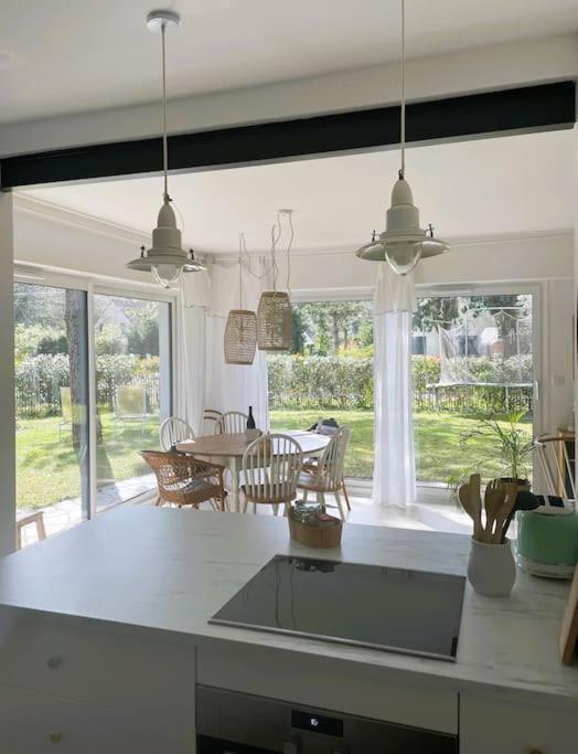 Le Rosa: Villa De Charme Entre Mer Et Pinede Quend Exterior foto